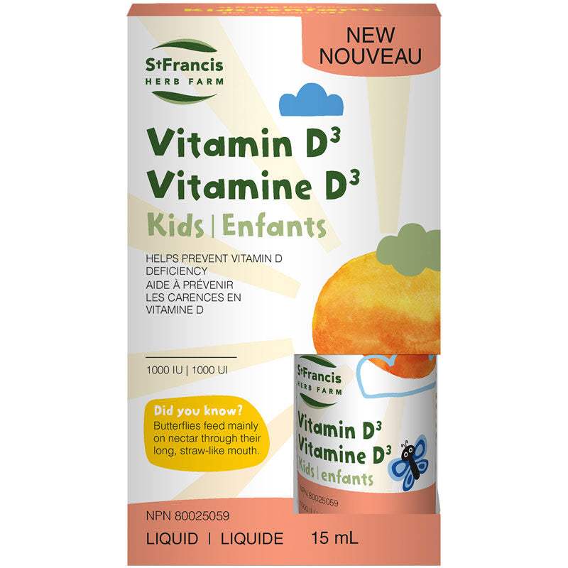 StFrancis Vitamin D for Kids 15ml
