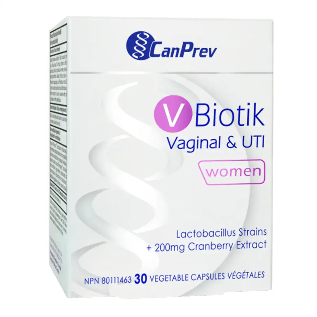 CanPrev V Biotik Vaginal & UTI 30 Veg. Capsules