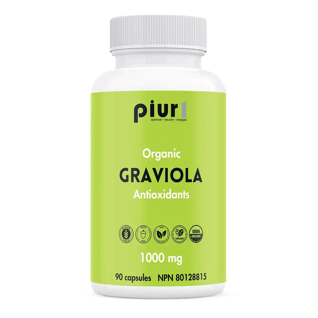 Piur1 Organic Graviola 90 Capsules
