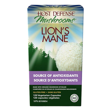 Host Defense Lions Mane 120 Veg. Capsules