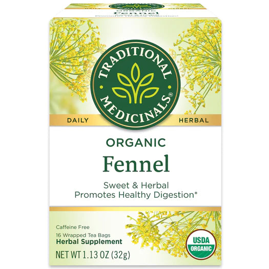 Traditional Medicinals Organic Fennel Tea 16 Bags