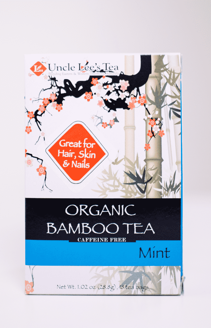 Uncle Lee's Organic Bamboo Mint Tea 18 Tea Bags