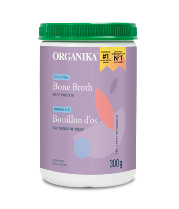 Organika Beef Bone Broth Protein Original Flavour 300g Powder