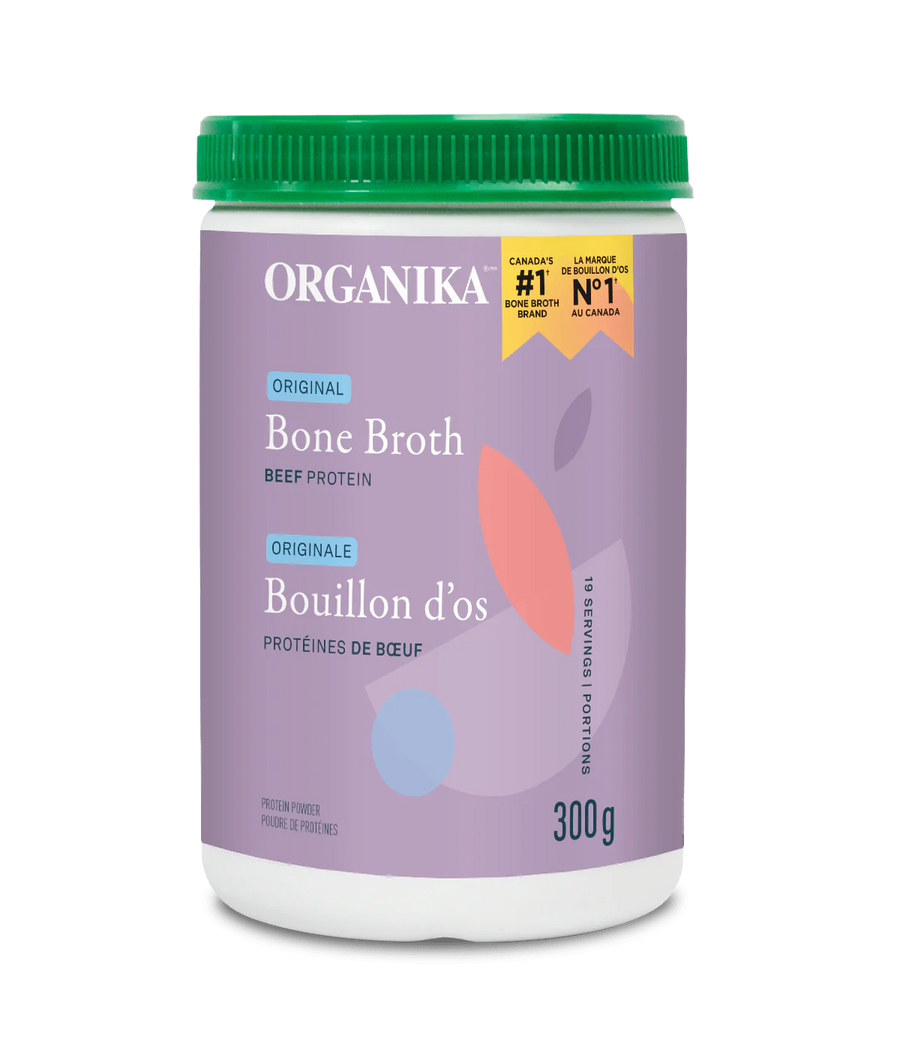 Organika Beef Bone Broth Protein Original Flavour 300g Powder