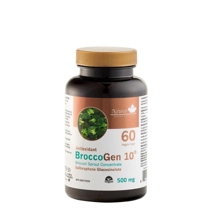 Newco BroccoGen 10 Sulforaphane Glucosinolate 180 Veg. Capsules