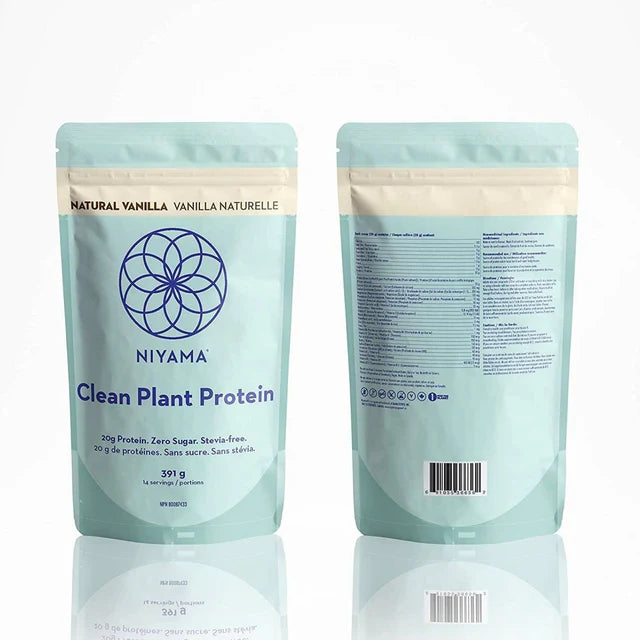 Niyama Clean Plant Protein 391g Powder Natural Vanilla