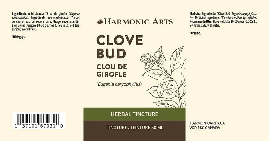 Harmonic Arts Clove Bud 100ml Tincture