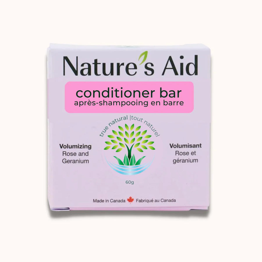 Nature's Aid Rose and Geranium Conditioner Bar 70g