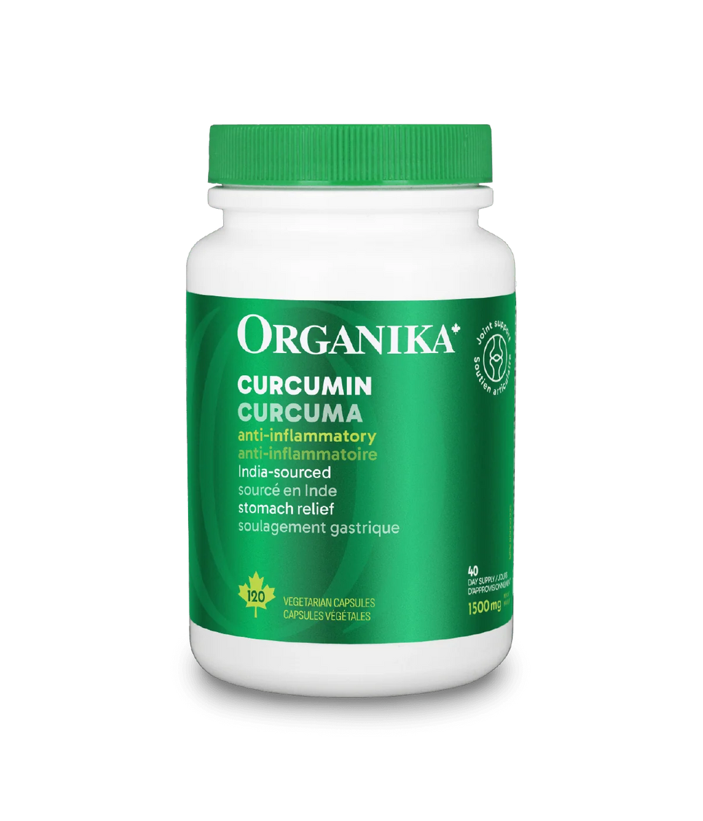Organika Curcumin 120 Veg. Capsules