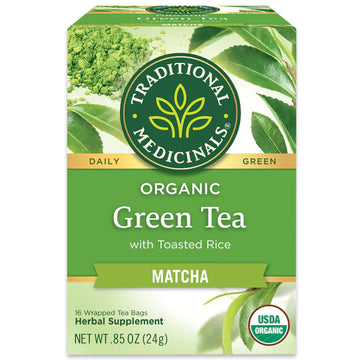 Traditional Medicinals Organic Green Tea Matcha Flavour 16 Bags