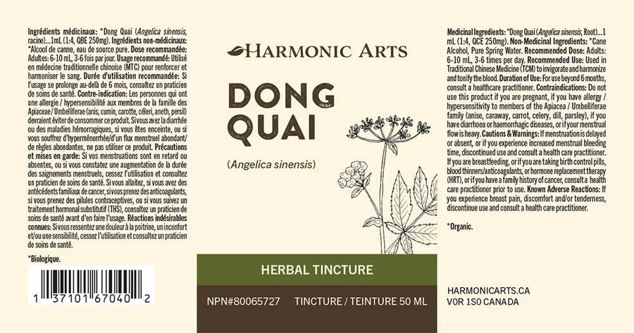 Harmonic Arts Dong Quai 50ml Tincture