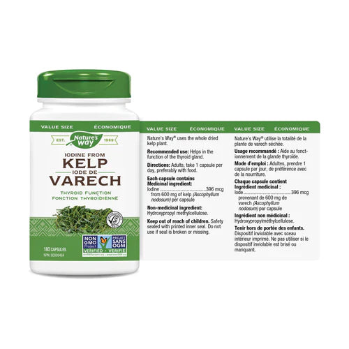 Nature's Way Kelp 180 Capsules