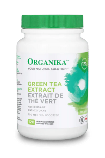 Organika Green Tea Extract 120 Veg. Capsules