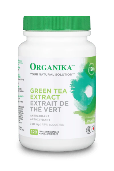 Organika Green Tea Extract 120 Veg. Capsules