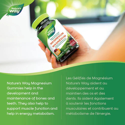 Nature's Way Magnesium 60 Gummies