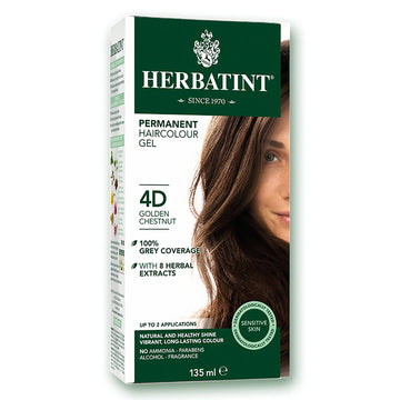 Herbatint Hair Dye 4D Golden Chestnut 135ml