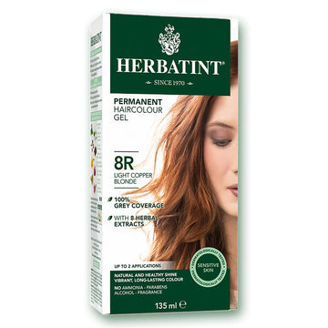Herbatint Hair Dye 8R Light Copper Blonde 135ml