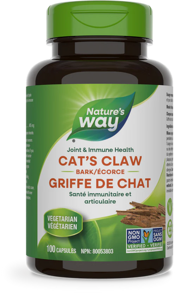 Nature's Way Cat's Claw 100 Capsules