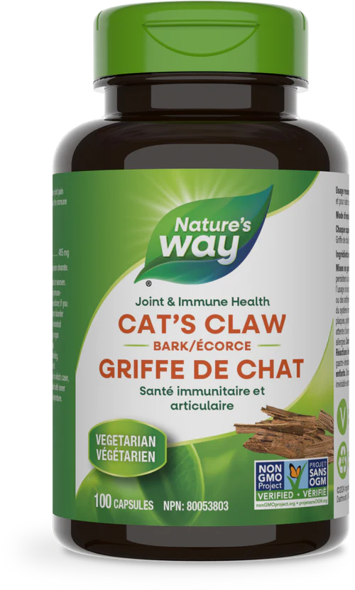 Nature's Way Cat's Claw 100 Capsules