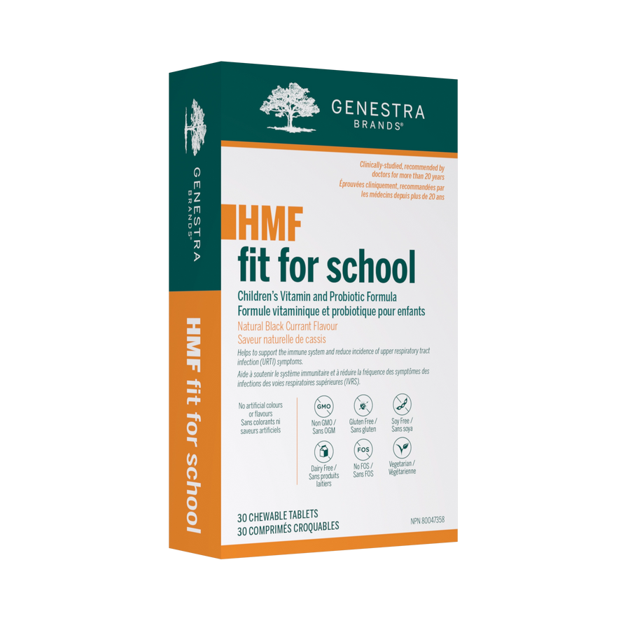 Genestra HMF Fit For School 30 Chewable Tablets