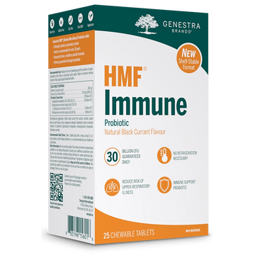 Genestra HMF Immune Shelf/Stable 25 Chewable Tablets
