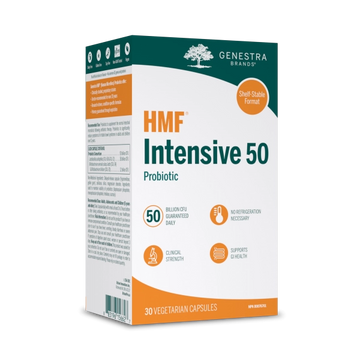 Genestra HMF Intensive 50 Shelf/Stable 30 Veg. Capsules