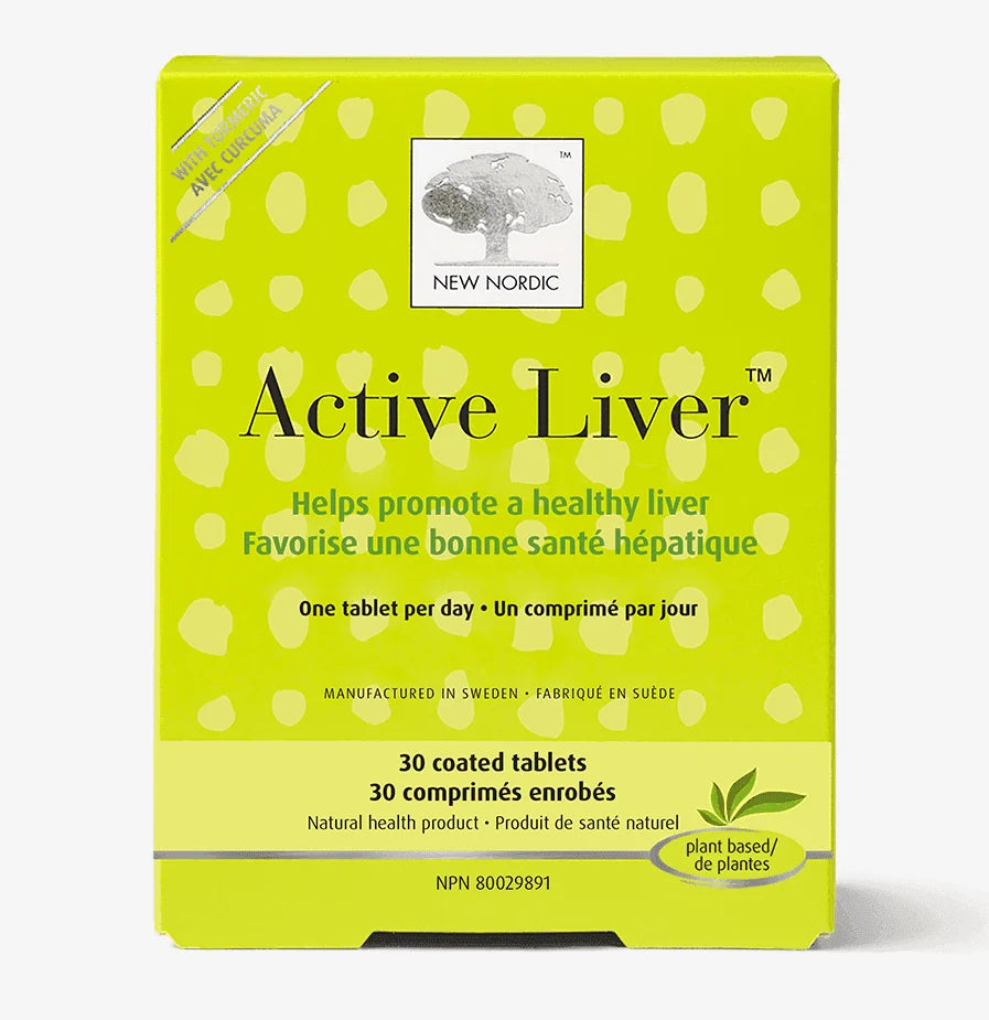 New Nordic Active Liver 30 Coated Tablets