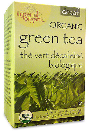 Imperial Organic decaf Green Tea 18 Tea Bags