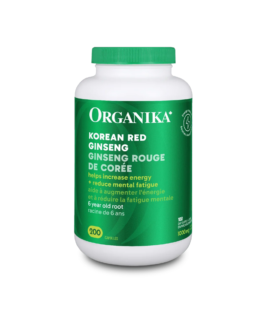 Organika Korean Red Ginseng 200 Capsules
