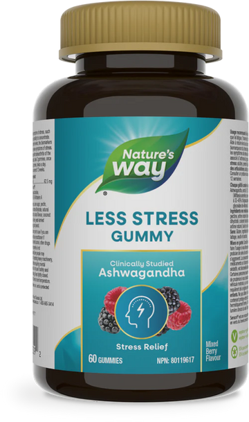 Nature's Way Less Stress 60 Gummies