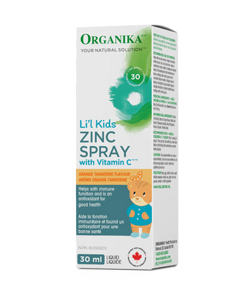 Organika Li'l Kids Zinc Spray with Vitamin C 30ml