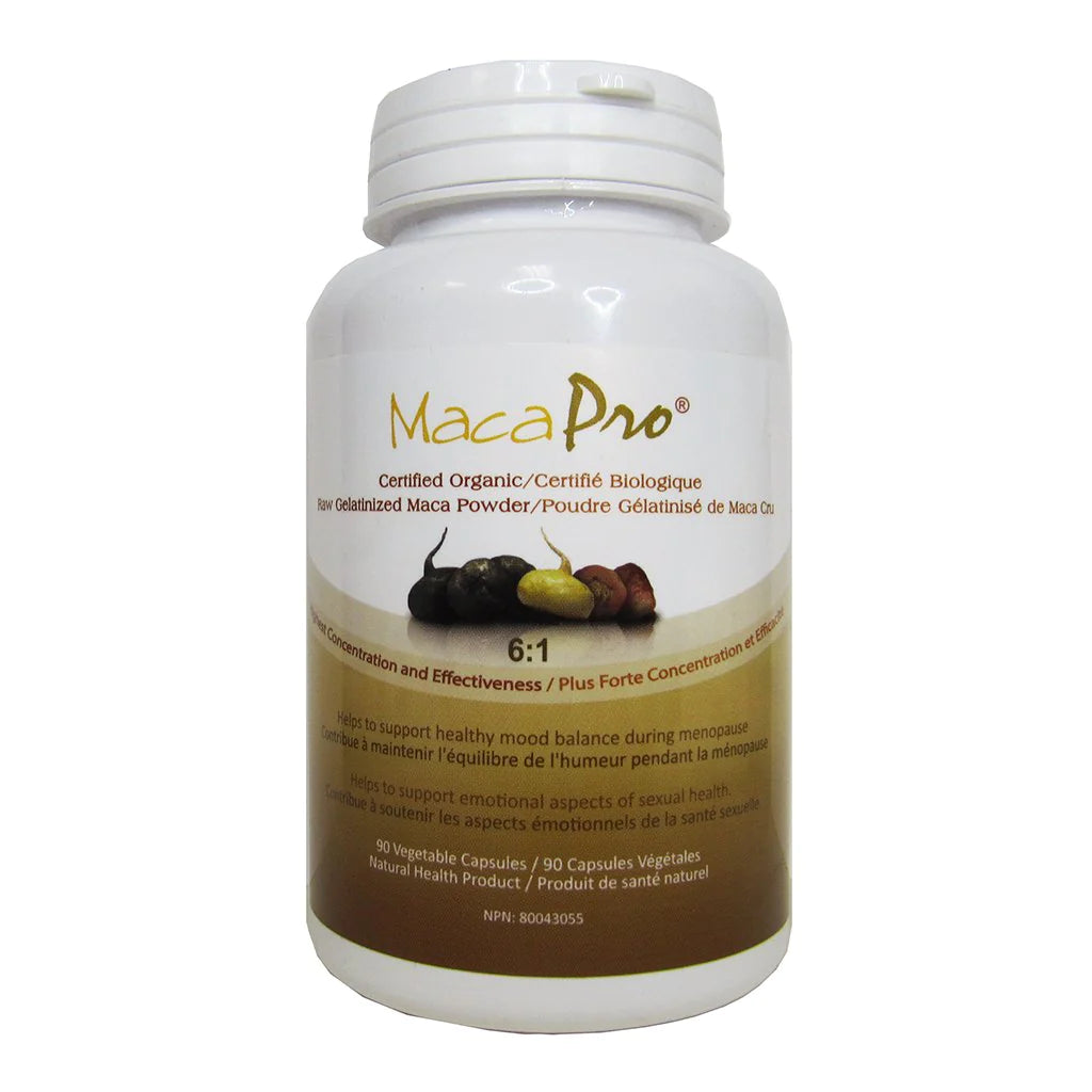 UHTCO MacaPro Raw Gelatinized Maca 90 Veg. Capsules