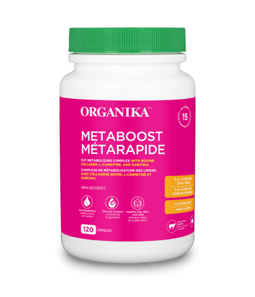 Organika Metaboost 120 Capsules