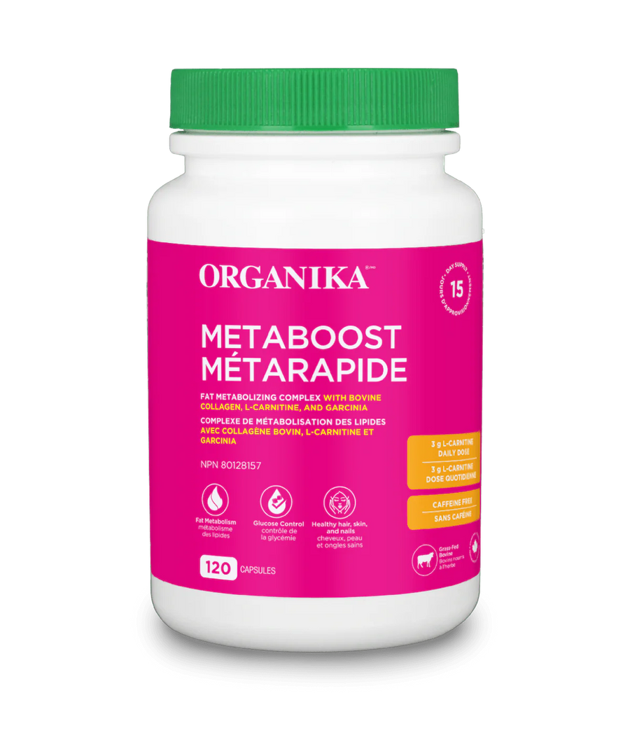 Organika Metaboost 120 Capsules