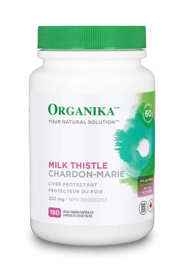 Organika Milk Thistle 180 Veg. Capsules