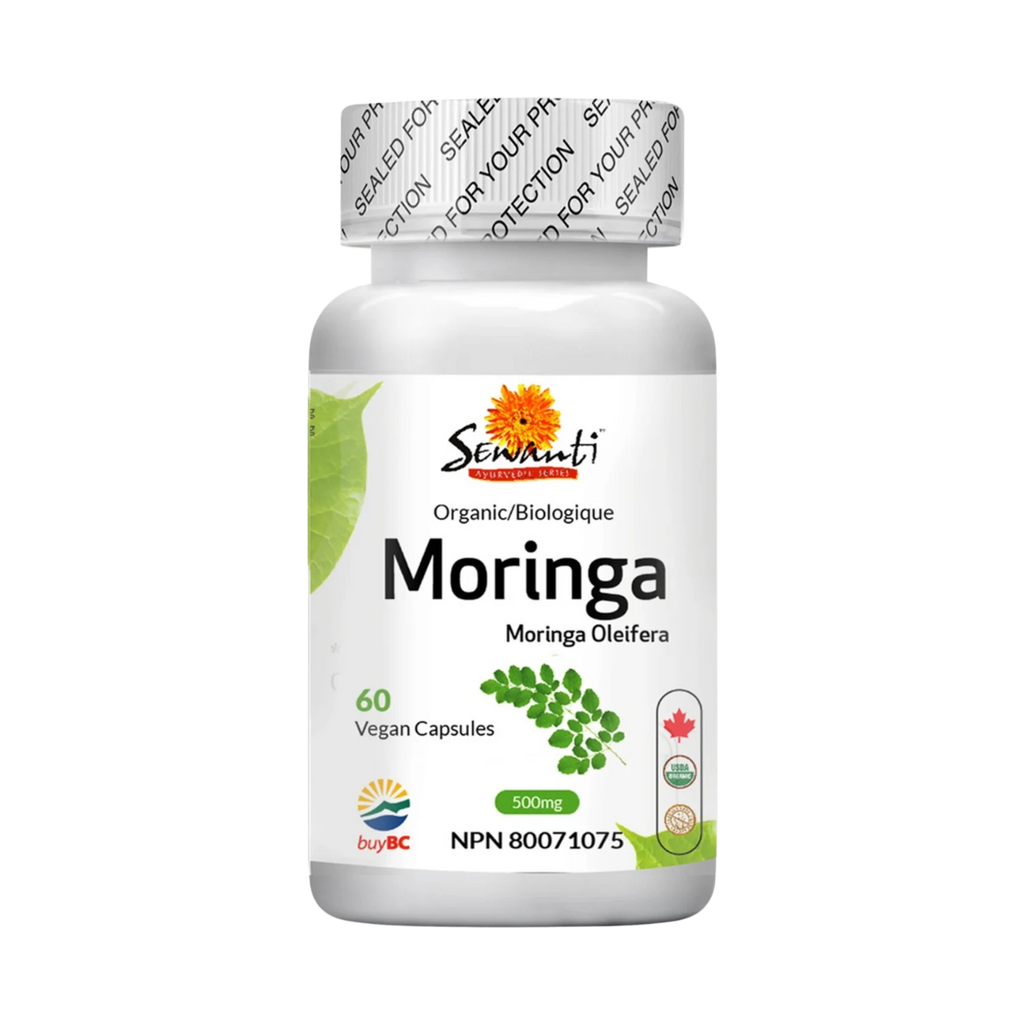 Sewanti Organic Moringa 60 Veg. Capsules