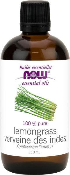 Now Essential Oils Lemongrass 100% Pure Oil 118ml