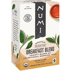 Numi Breakfast Blend Tea 18 Teabags