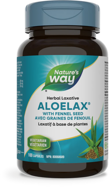 Nature's Way Aloelax 100 Capsules