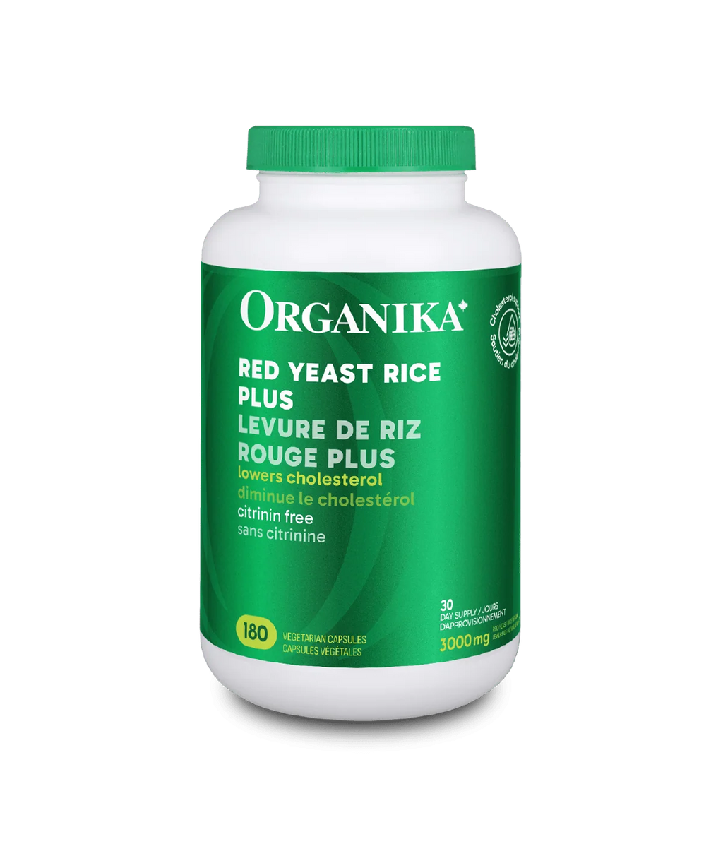 Organika Red Yeast Rice 180 Veg. Capsules