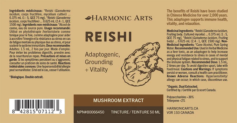 Harmonic Arts Reishi 50ml Tincture