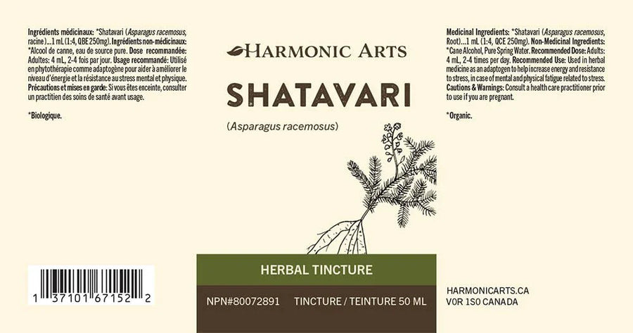 Harmonic Arts Shatavari 100ml Tincture