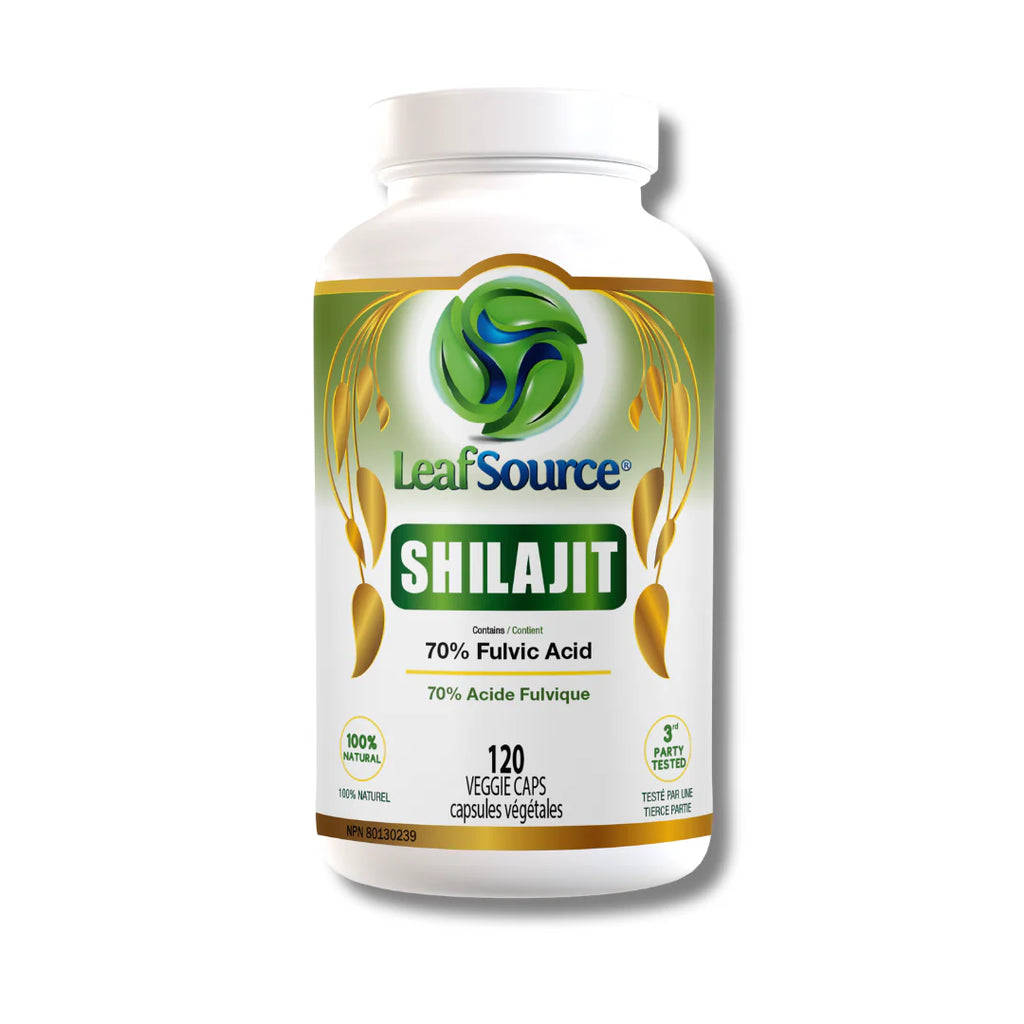 LeafSource Shilajit 120 Veg. Capsules