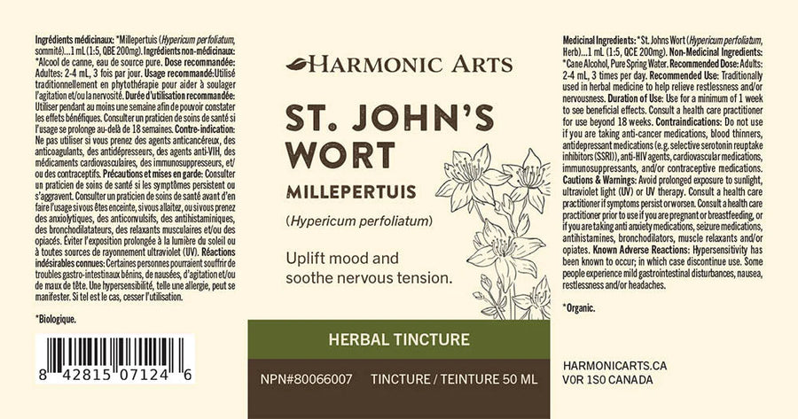 Harmonic Arts St. John's Wort 50ml Tincture