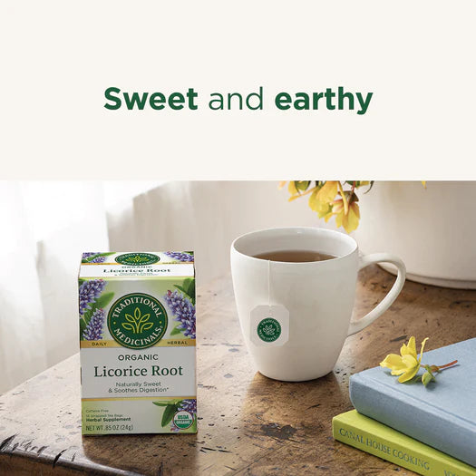 Traditional Medicinals Organic Licorice Root Tea 16 Bags