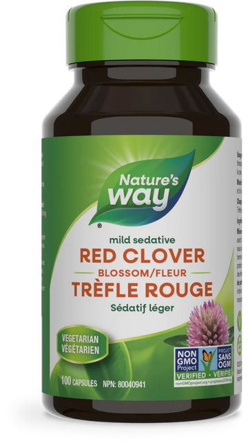 Nature's Way Red Clover Blossom 100 Capsules