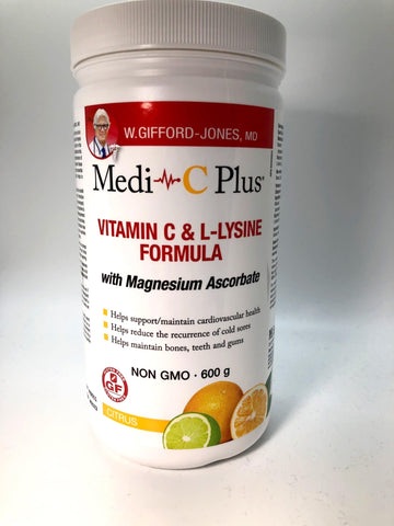 Dr. W.Gifford Jones Medi-C Plus Original (Citrus) 600g Powder