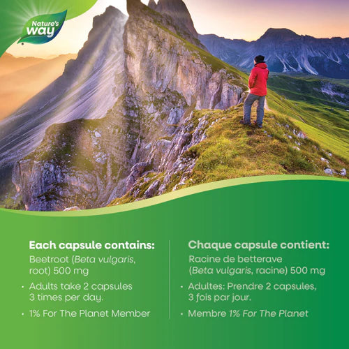 Nature's Way Beet Root 100 Capsules