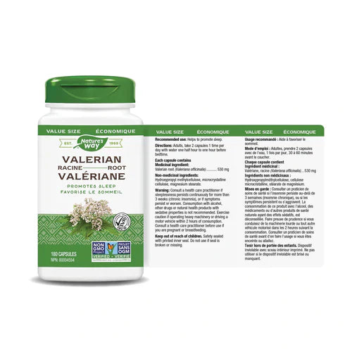 Nature's Way Valerian Root 180 Capsules