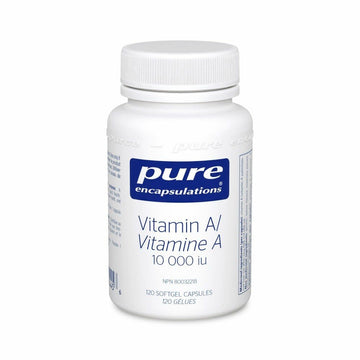 Pure Vitamin A 10000 IU 120 Softgel Capsules
